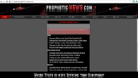 Check
                    Out http://www.Prophetic-News.com